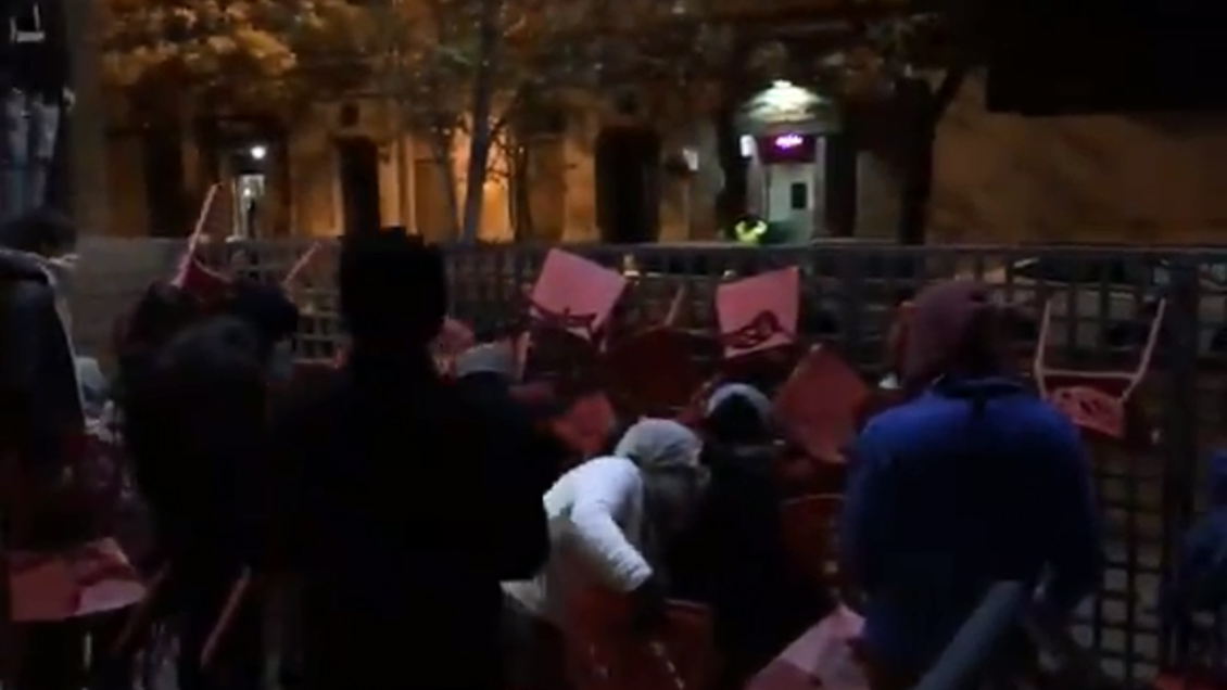 Estudiantes se tomaron la UDP en apoyo a las demandas feministas