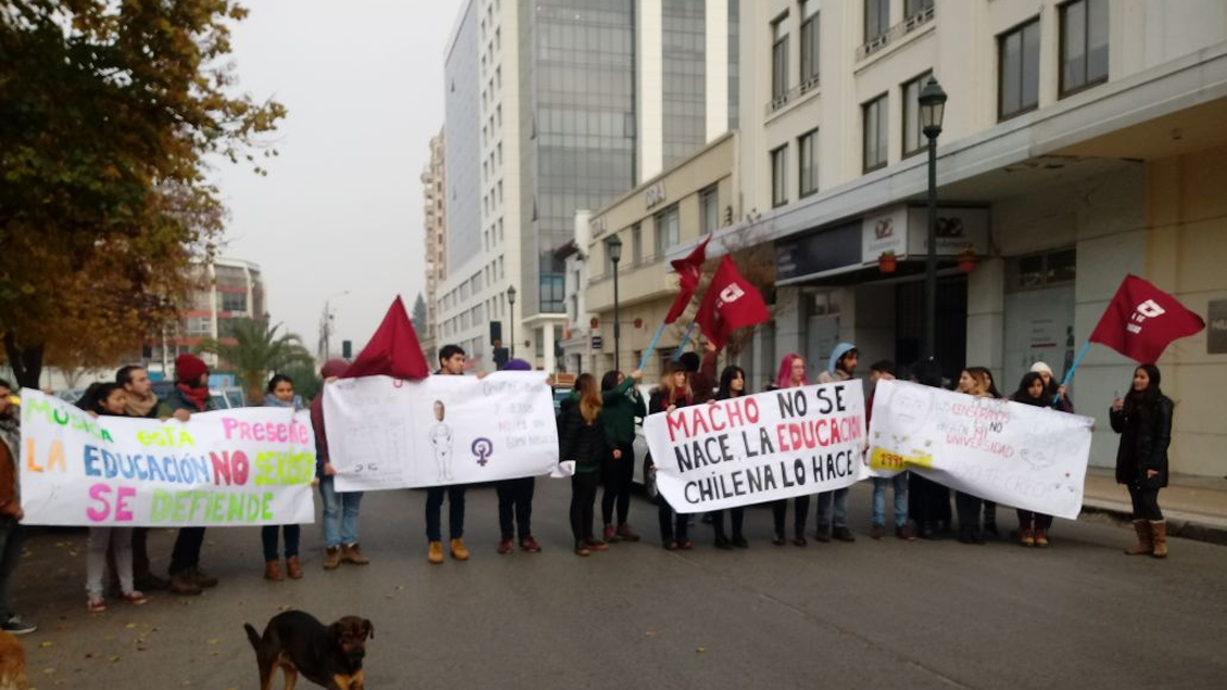 Estudiantes de la Universidad de Talca intensificaron protestas por acosos sexuales