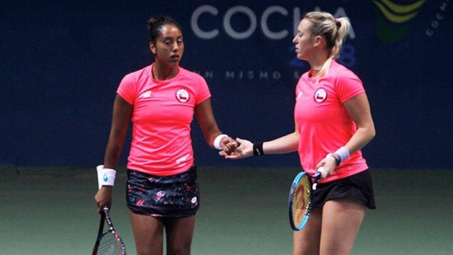 Seguel y Guarachi entregaron nueva medalla de oro a Chile en dobles femenino de tenis en los Sudamericanos