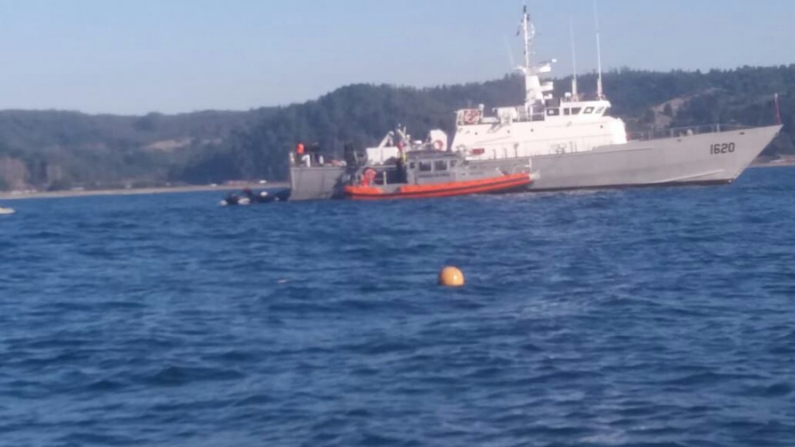Marino se encuentra desaparecido en Golfo de Arauco
