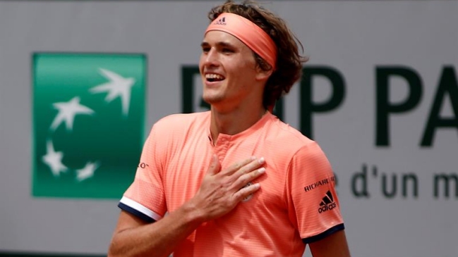 Alexander Zverev y Dominic Thiem se citaron en cuartos de final de Roland Garros