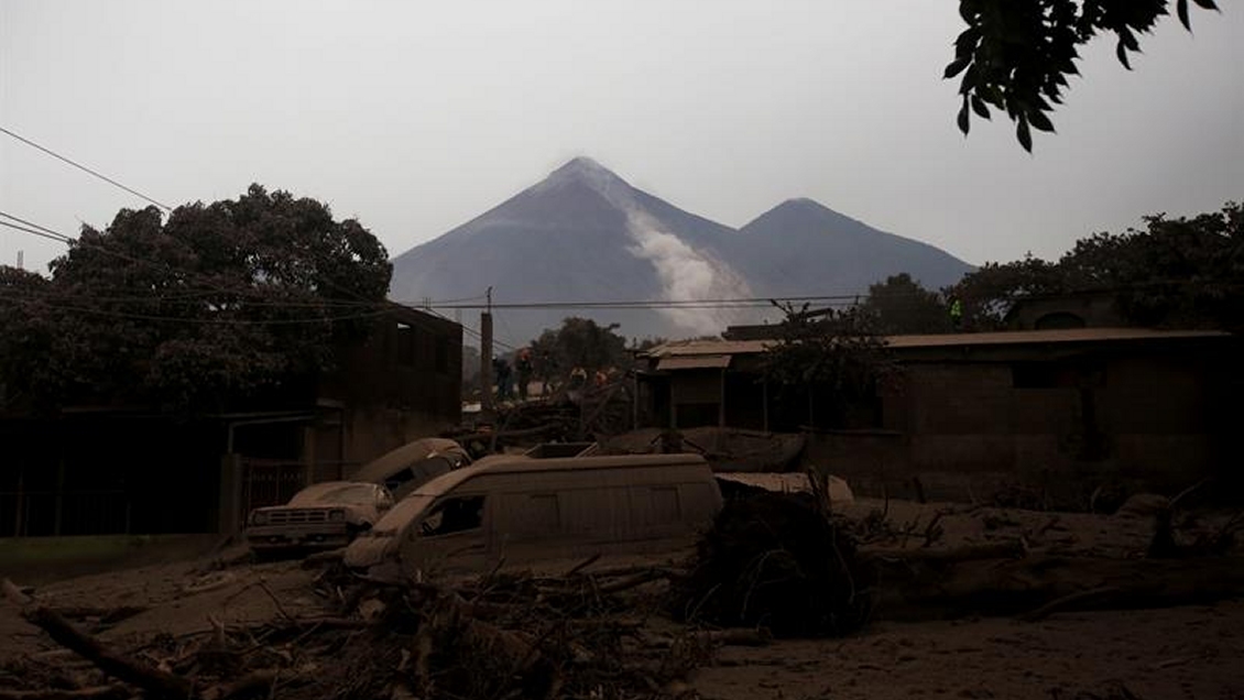 Elevan a 62 los muertos tras la erupción del Volcán de Fuego en Guatemala
