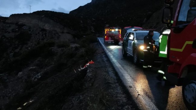Arica: Conductor falleció tras volcar su camión camino a Bolivia