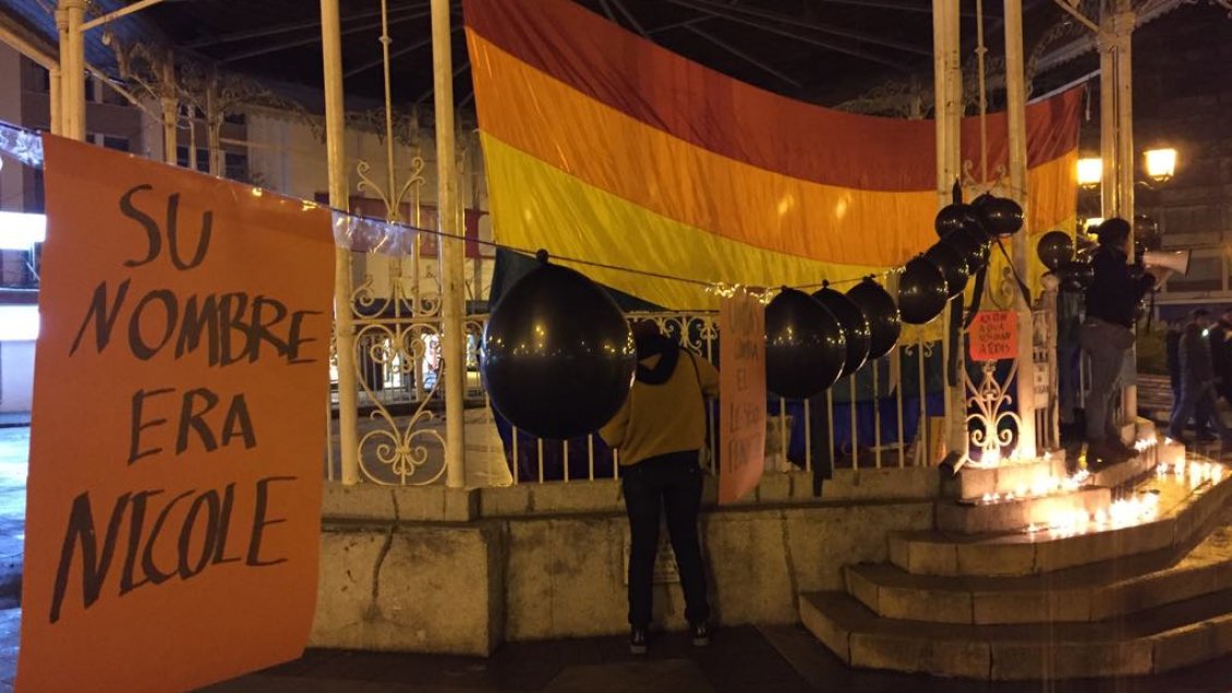 Agrupación por la diversidad sexual en Valdivia exige justicia para Nicole, a dos años de su crimen