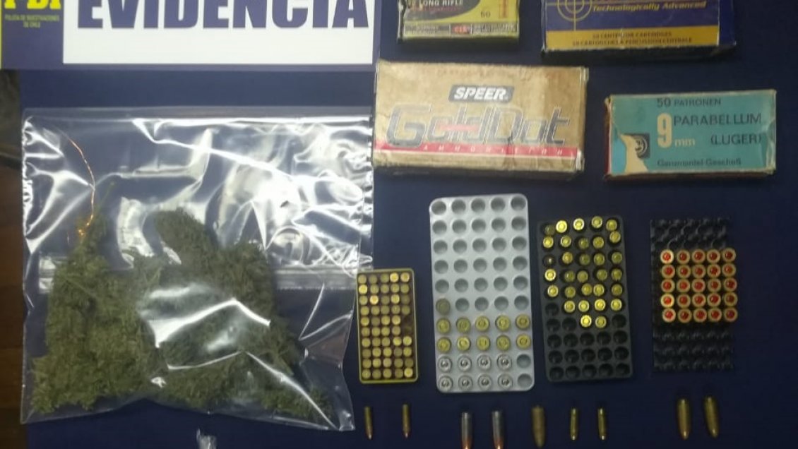 Dos detenidos en Pichilemu por narcotráfico e infracción a la Ley de Armas