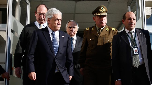 Presidente Piñera confirmó querella por muerte de carabinero y llamó a mejorar legislación