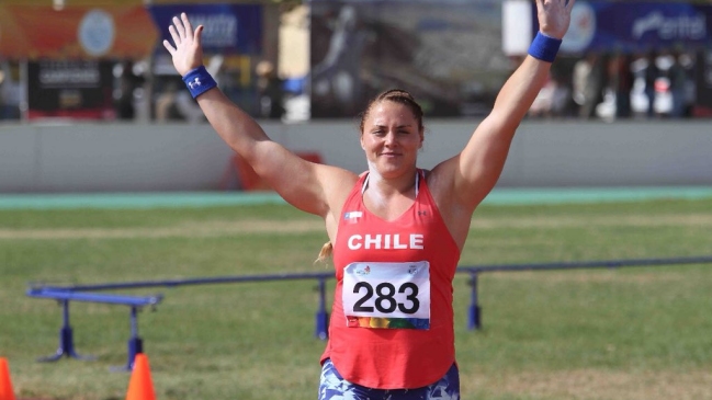  Natalia Duco ganó oro y rompió el récord en los Sudamericanos  