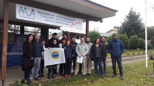 U. de Aysén: Funcionarios, académicos y estudiantes exigen tener un Senado Universitario