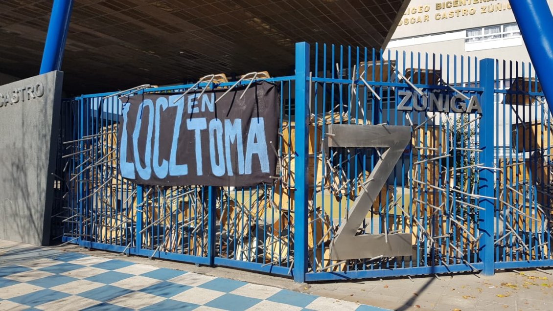 Rancagua: Anuncian mesa de diálogo por toma del Liceo Óscar Castro