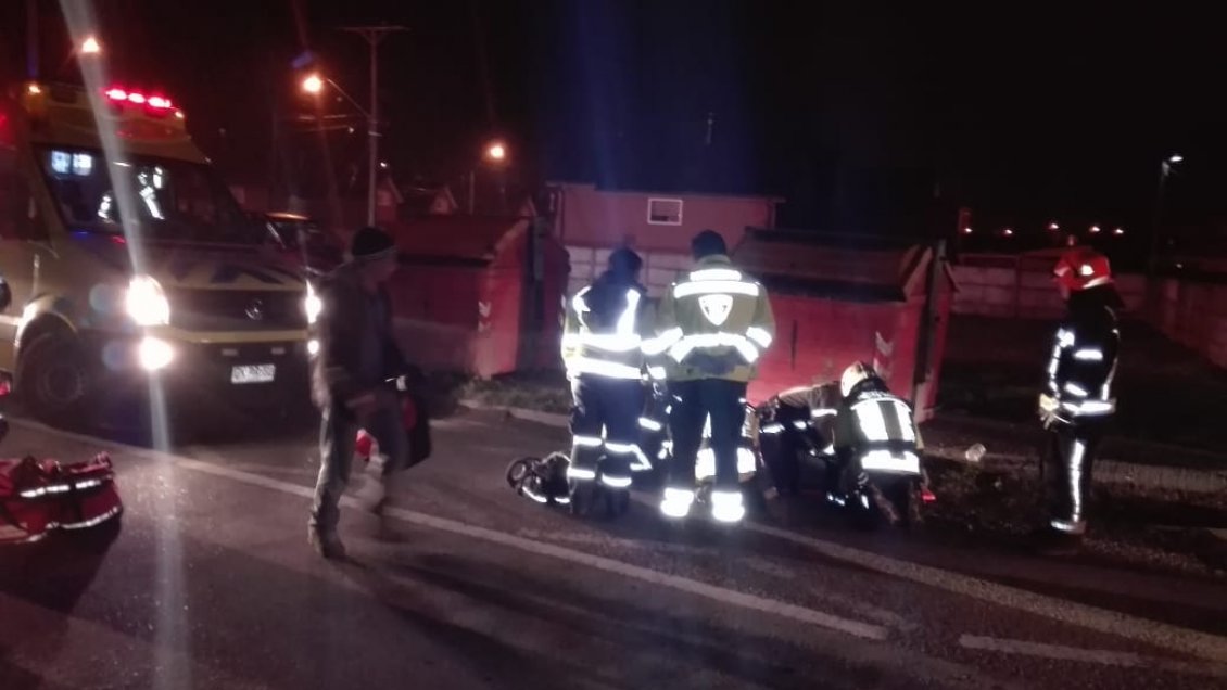 Puerto Montt: Motociclista atropelló a estudiante en ruta de alta congestión