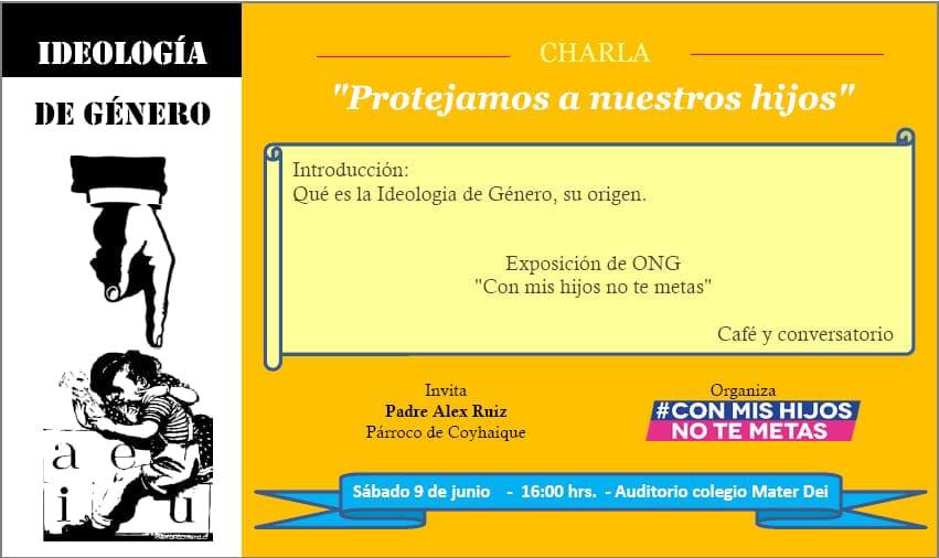 Tras críticas, ONG realizará charla sobre 