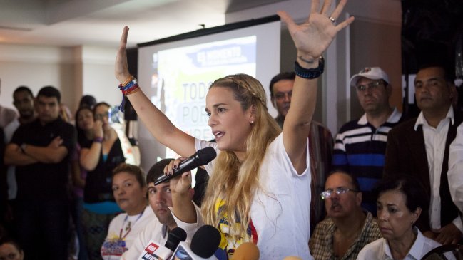 Lilian Tintori desconoce si Leopoldo López será liberado