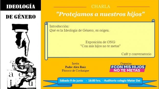 Tras críticas, ONG realizará charla sobre 