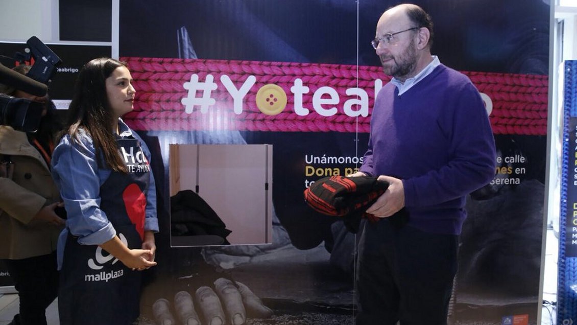 Gobierno lanzó campaña para proteger del frío a personas en situación de calle