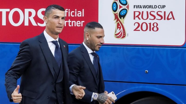 Cristiano Ronaldo y Portugal ya están en Rusia