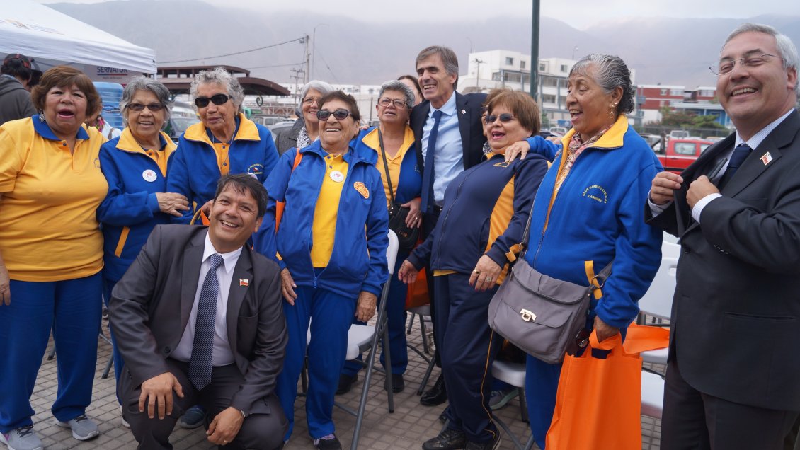 Ministro de Economía dio a conocer el programa Vacaciones Tercera Edad en Iquique