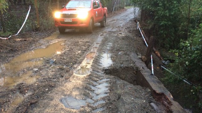 Ñuble: San Fabián y Coelemu son las comunas más afectadas por sistema frontal