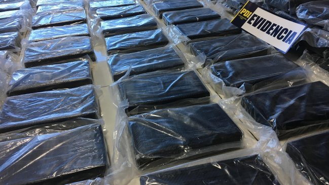 San Antonio: Hallan 451 kilos de cocaína ocultos en un container