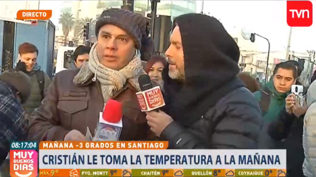 El reencuentro de José Miguel Viñuela y Cristián Sánchez en pleno despacho