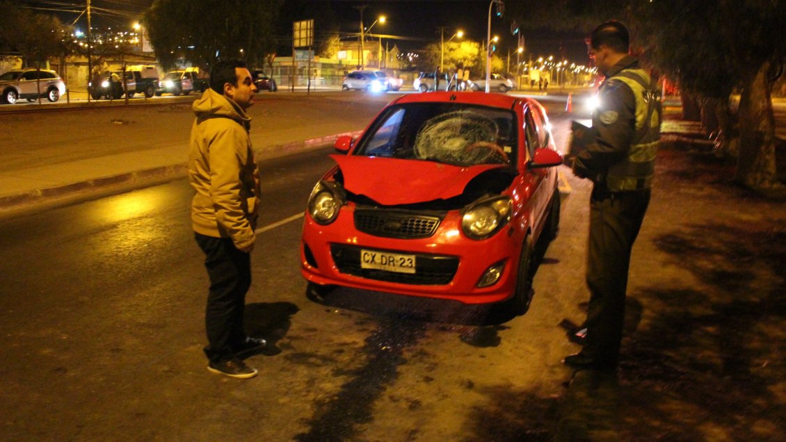 Persona de la tercera edad murió atropellada en Copiapó