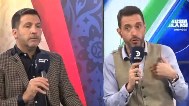 Periodista argentino paró en seco a un colega: Contéstale a Vidal, pero a los chilenos no los cargues