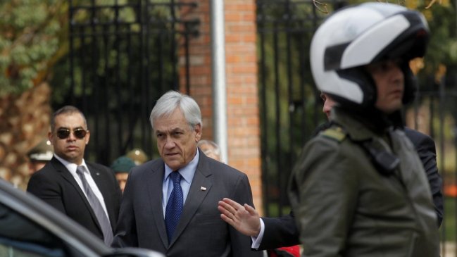Sebastián Piñera por incidente en aeropuerto: Llegó la hora de respetar a Carabineros