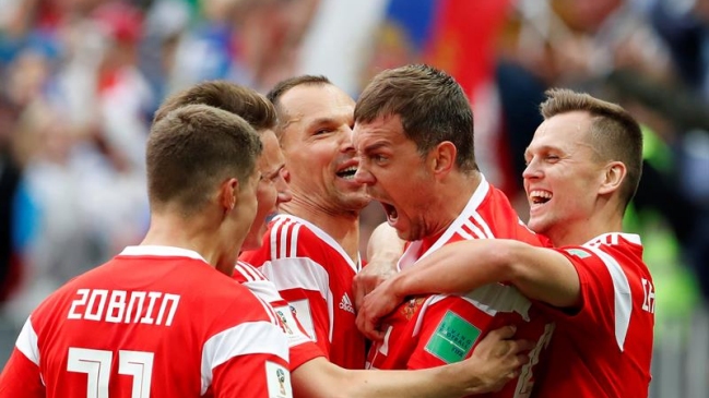 Rusia se lució en el inicio del Mundial ante una discreta Arabia Saudita de Pizzi