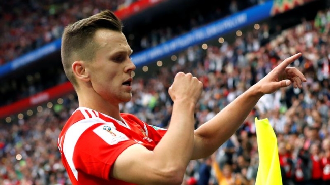 Denis Cheryschev, figura en goleada de Rusia: Nunca soñé con una tarde como ésta
