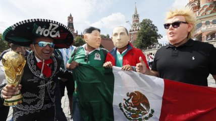 La fiesta del fútbol ya se vive en Rusia