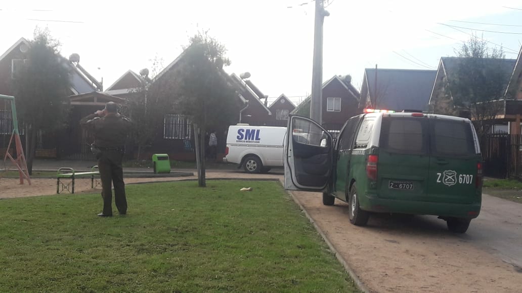 Lactante de un año murió atropellada por una micro en Los Ángeles