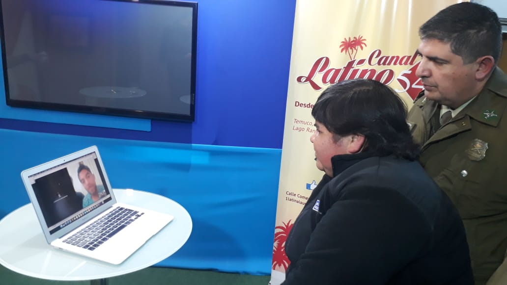 Los Ríos: Videollamada permitió el reencuentro de una madre y sus hijos tras 37 años