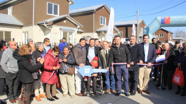 Concepción: 106 familias del sector Aurora de Chile recibieron sus viviendas definitivas