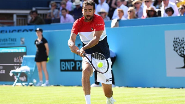 Marin Cilic no dio opción a Fernando Verdasco en el ATP de Queen's