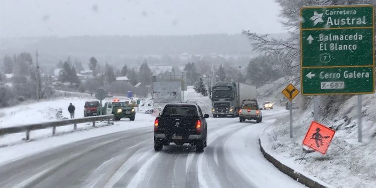 Aysén: Autoridades anticipan nevadas para este miércoles
