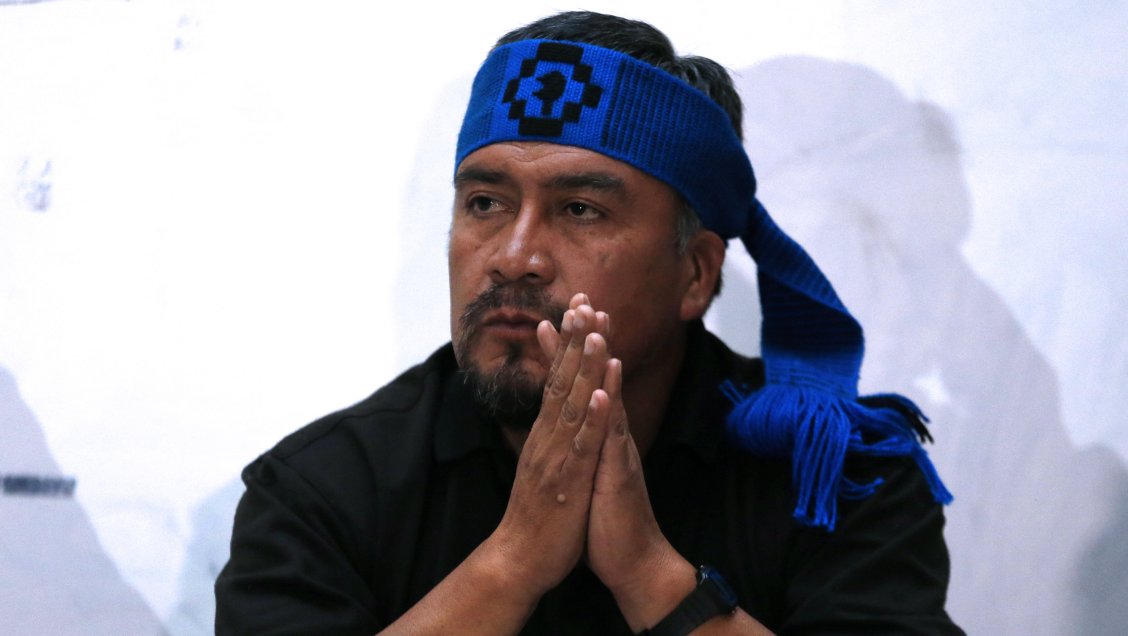 Héctor Llaitul por Comando Jungla: 