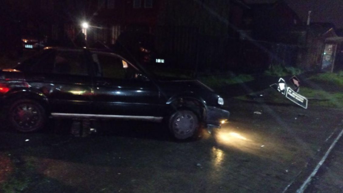 Puerto Montt: Tres menores que circulaban en auto robado quedaron libres