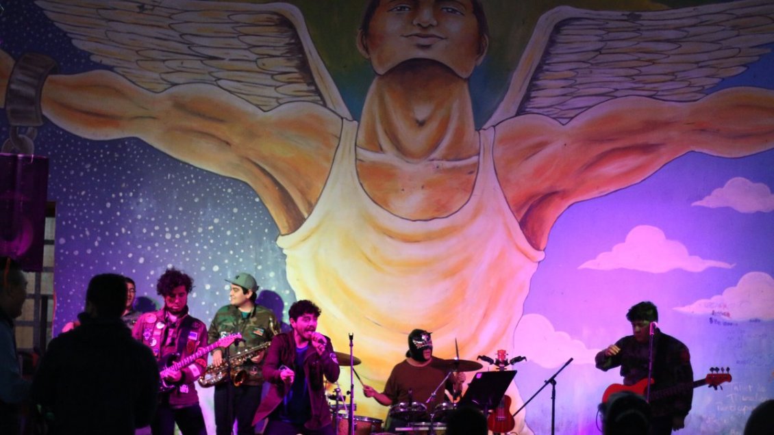 La cumbia valdiviana llegó hasta el centro de justicia juvenil del Sename