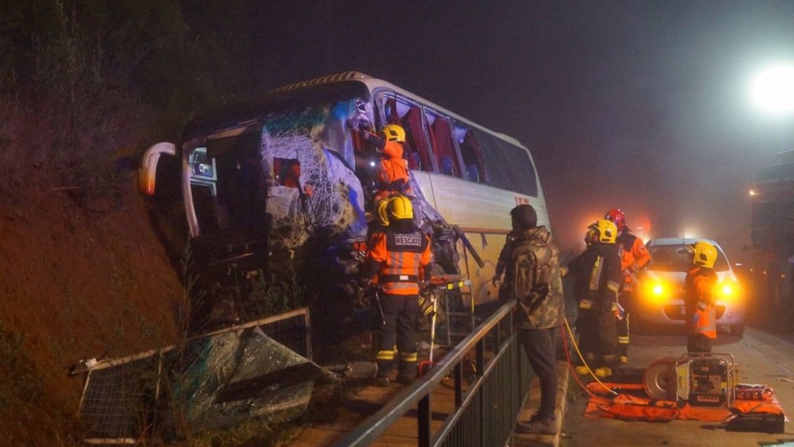 Los Ríos: Choque frontal entre buses dejó 18 lesionados