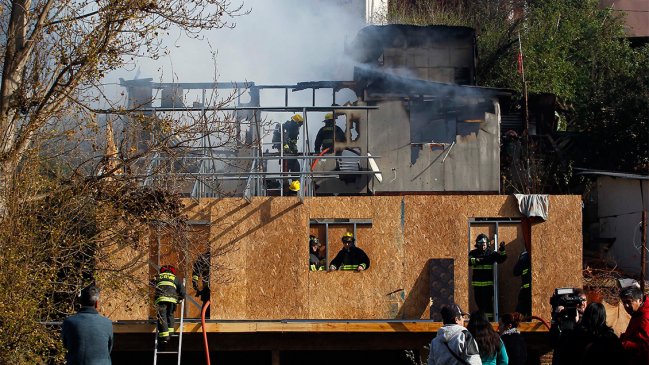 Valparaíso: Incendio en Cerro Los Placeres dejó 11 damnificados