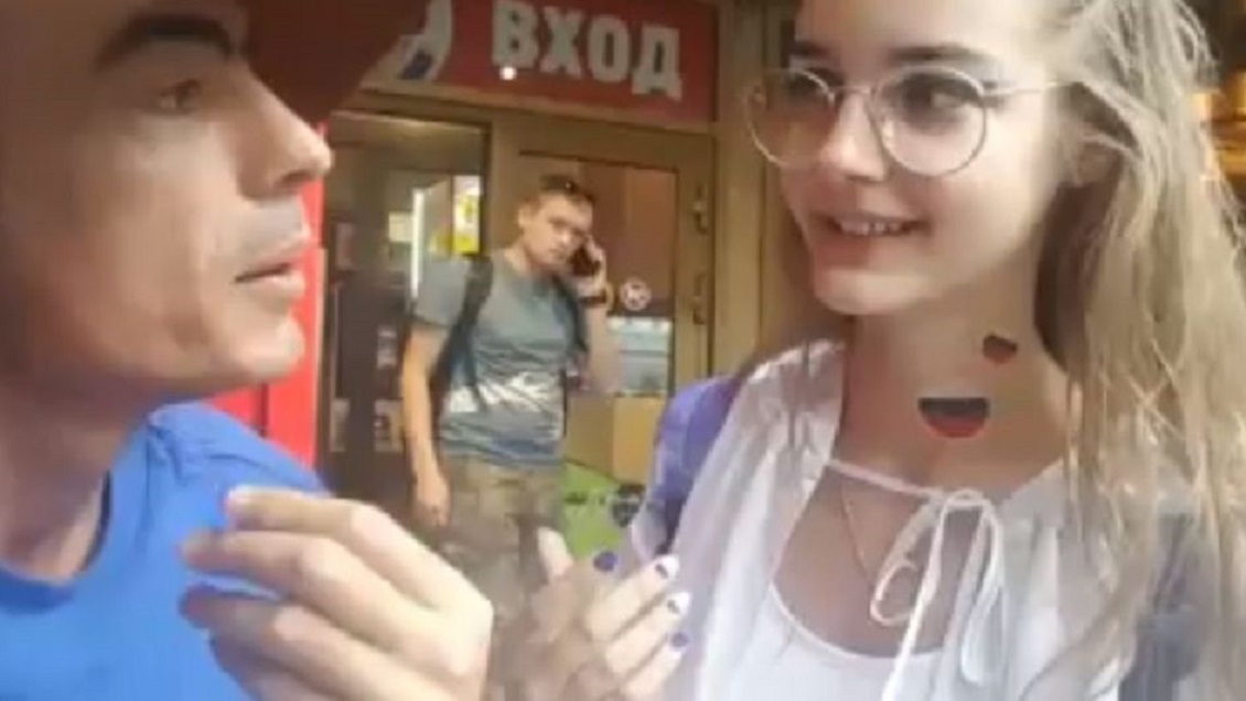 La insólita justificación del argentino expulsado del Mundial por insultar a joven rusa