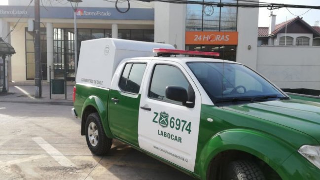 Multimillonario robo en sucursal bancaria de Lota