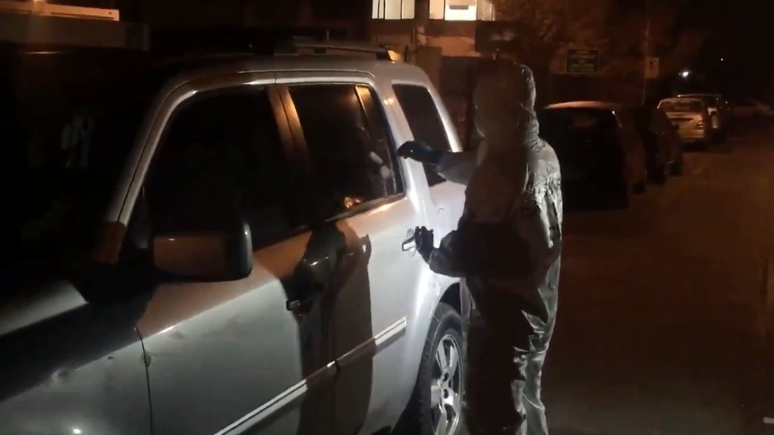 Carabineros detuvo a cuatro delincuentes tras persecuciones por robo de autos