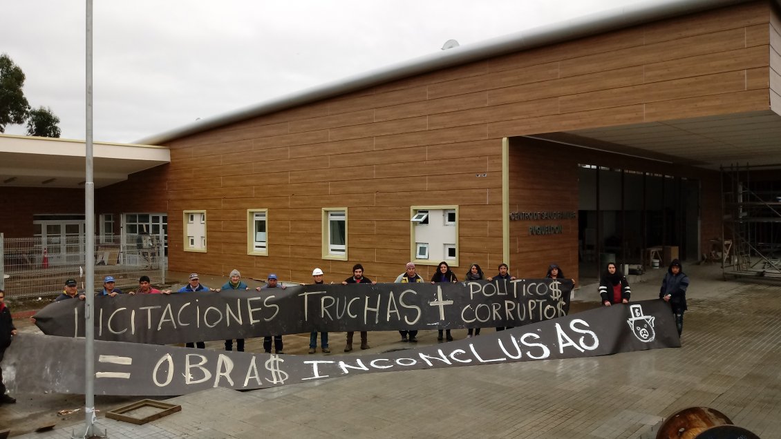 Acusan que empresa abandonó trabajos de construcción de Cesfam en Chiloé