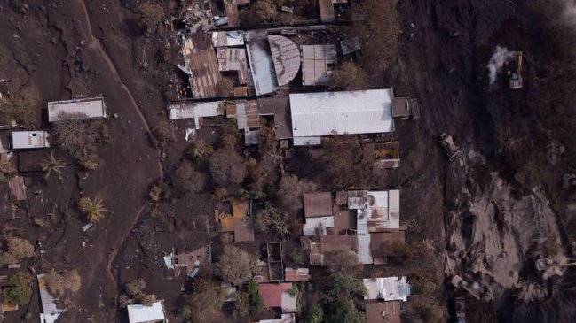 Guatemala: Fuertes lluvias han generado lahares en Volcán de Fuego y crecida de ríos