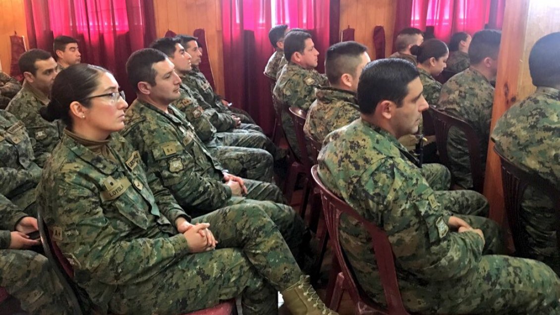 Los Ríos: Integrantes del Ejército se capacitaron en violencia de género