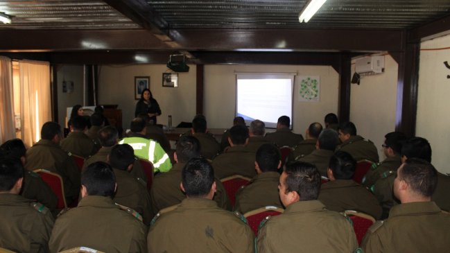 O'Higgins: Carabineros fueron capacitados en temáticas de violencia intrafamiliar