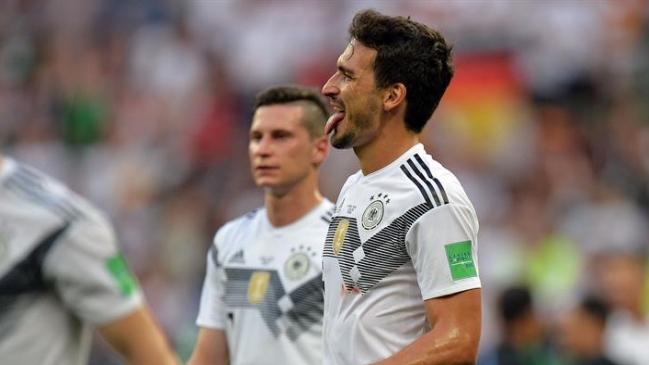 Joachim Löw podrá contar con el defensa Mats Hummels ante Corea del Sur