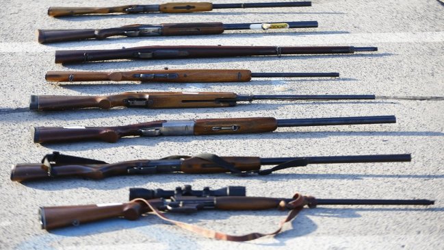 Bandas criminales reemplazan las armas hechizas por otras de alto calibre