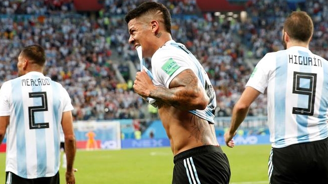 Marcos Rojo: Sabía que iba a marcar un gol