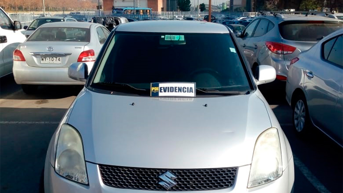 PDI descubrió taller que se dedicaba a la clonación de vehículos robados